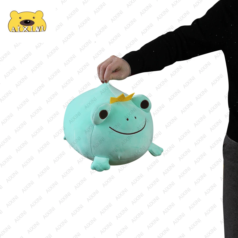 AIXINI Kawaii плюшевая лягушка Подушка Мягкие животные игрушки набивка объятия мягкое