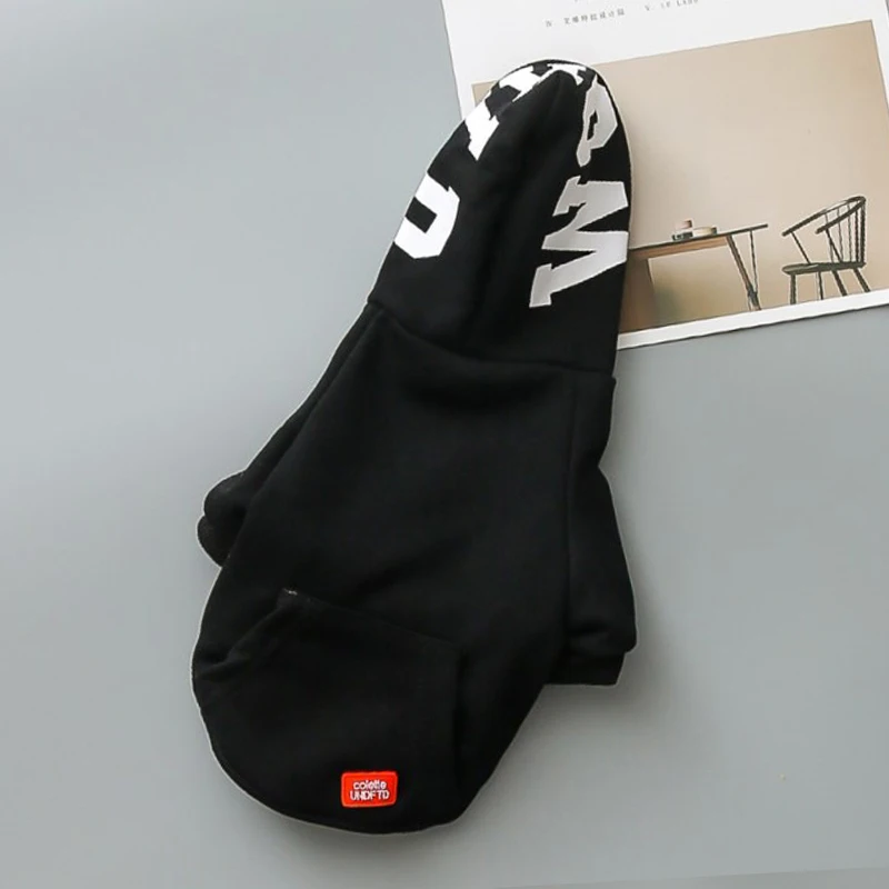 Для собак Толстовка с капюшоном Домашние животные одежда для Одежда Зима