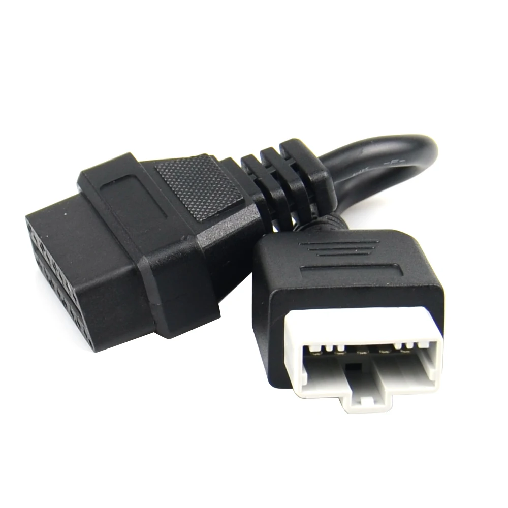 Бесплатная доставка адаптер OBD для Honda 5Pin OBD1 к OBD2 16Pin гнездовой диагностический