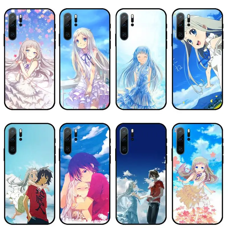 

Yadomi Jinta and Honma Meiko Phone Case For Huawei honor Mate 10 20 30 40 i 9 8 pro x Lite P smart 2019 nova 5t