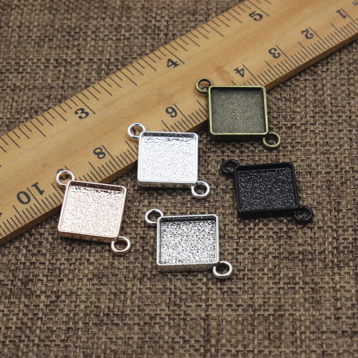 Подходит для 12 мм квадратной фотоподвески подвеска с 2 петлями базовая пустая