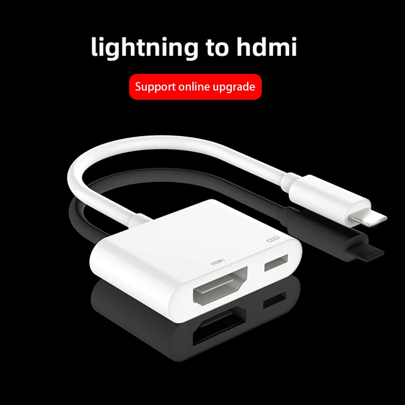 DH 4K HDMI ТВ Кабель-адаптер для Apple Интерфейс к HDMI цифровой аудио-видео конвертер