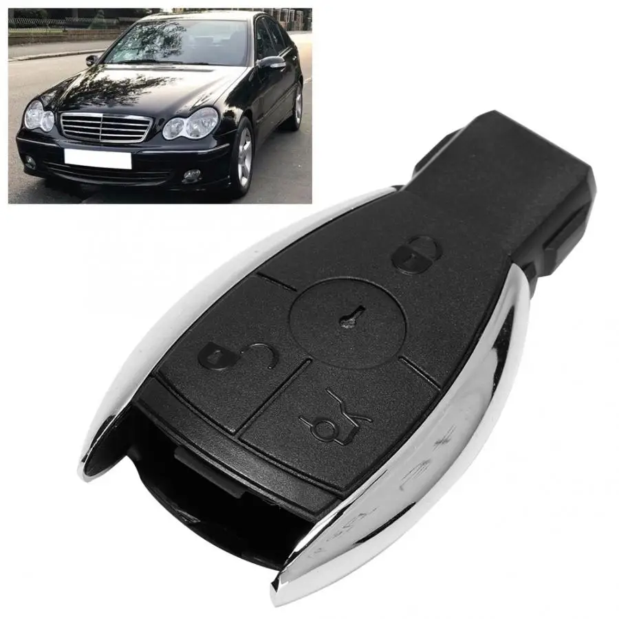 Чехол с 3 кнопками для дистанционного ключа чехол Mercedes Benz W203 W204 W211 автомобильные