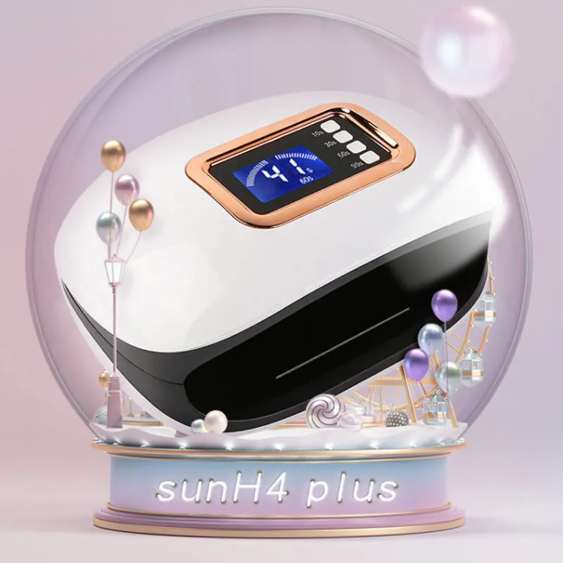 

SUN H4 Plus 72W 36LED UV Lamp Nail Dryer LCD Display Auto-Sensor 10s 30s 60s 99s Nail Dryer Led Lamp
