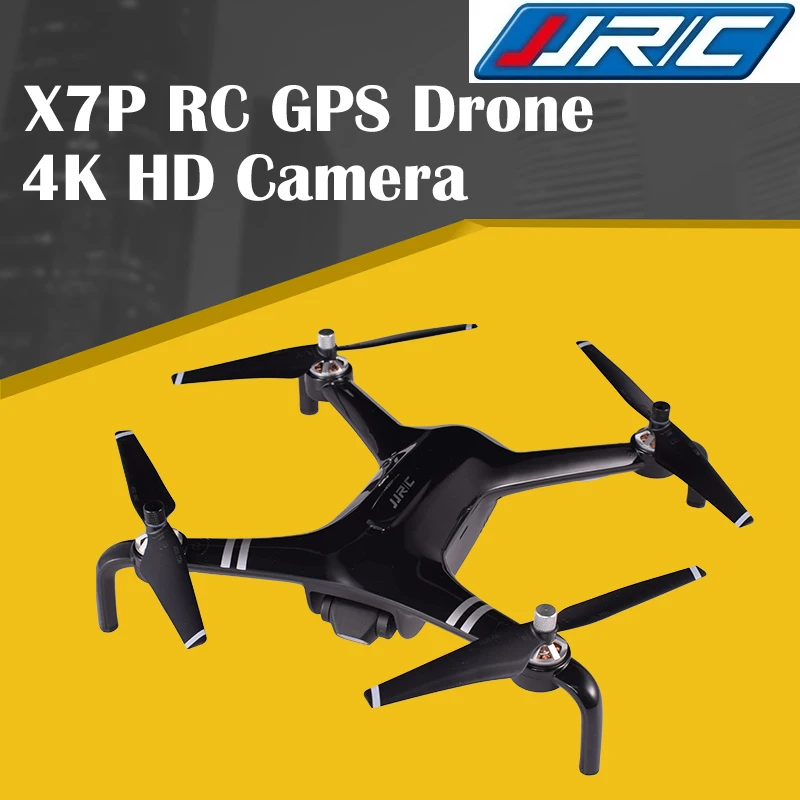 JJRC X7P умный Радиоуправляемый Дрон с GPS 5G wifi 1 км FPV 4K позиционирование камера