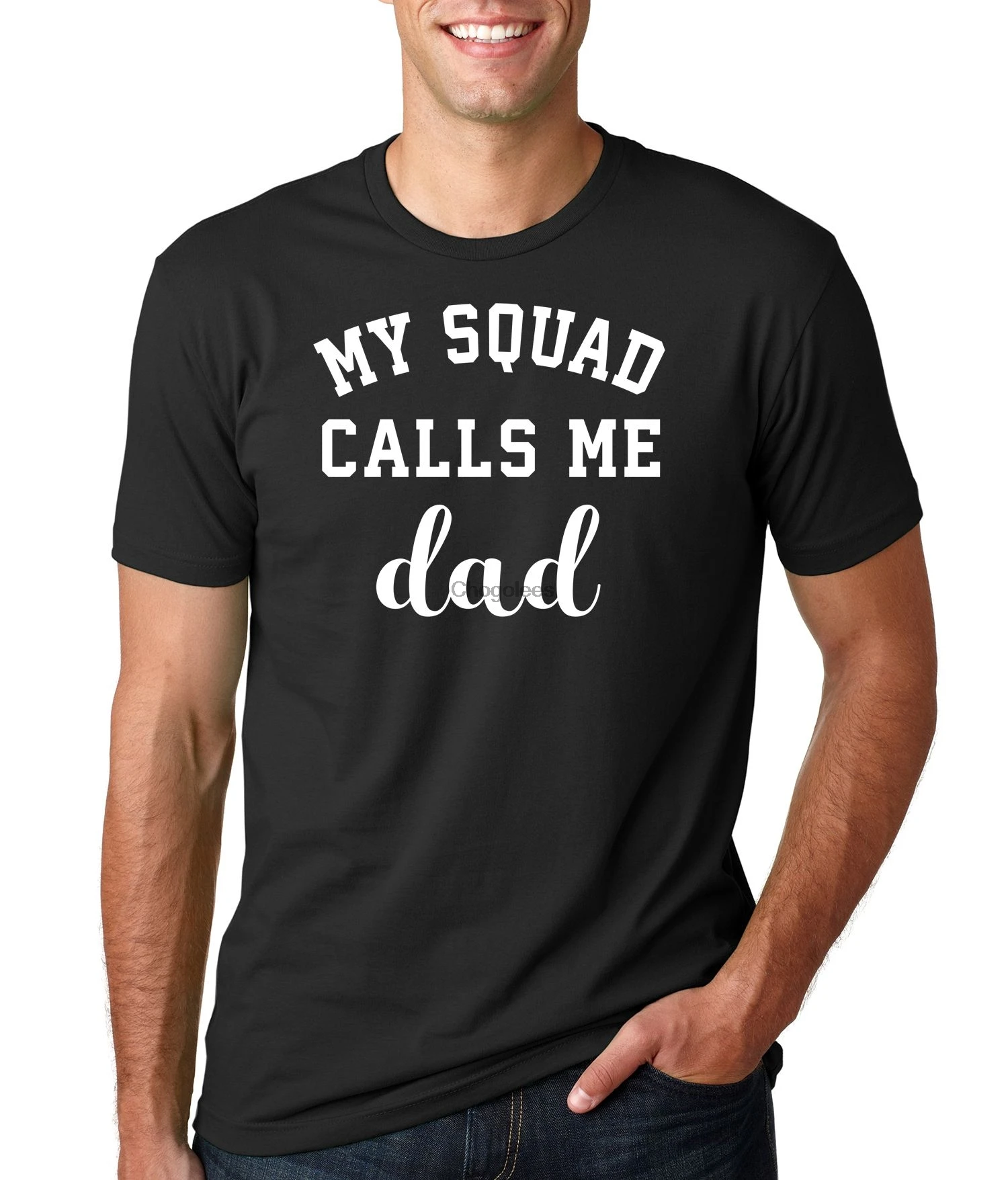Футболка с надписью My Squed Call Me Dad |