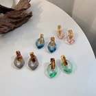 Серьги-подвески женские из смолы, прозрачные, в Корейском стиле