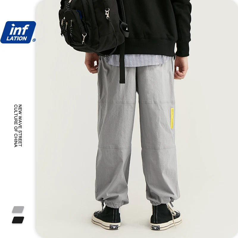 Брюки-шаровары FW для мужчин Свободные повседневные штаны в стиле хип-хоп с