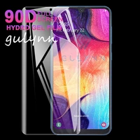 new 90d curved screen protector hydrogel film for samsung galaxy a81 a70 a80 a90 a30 a10 a60 a20 soft film for j3 j5 j7 pro m20