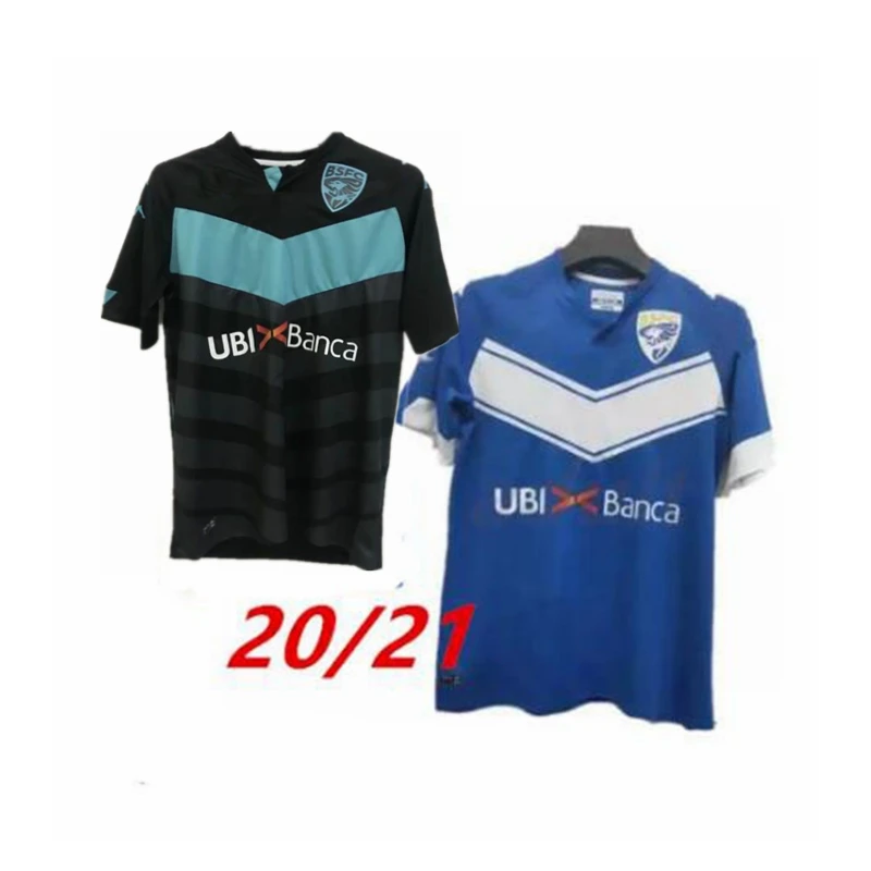 NUOVO 20 21 Brescia Jerseyes Casa BALOTELLI Magnani Tonali Donnarumma Camicia di Distanza Uniform Football|Мужские футболки| |