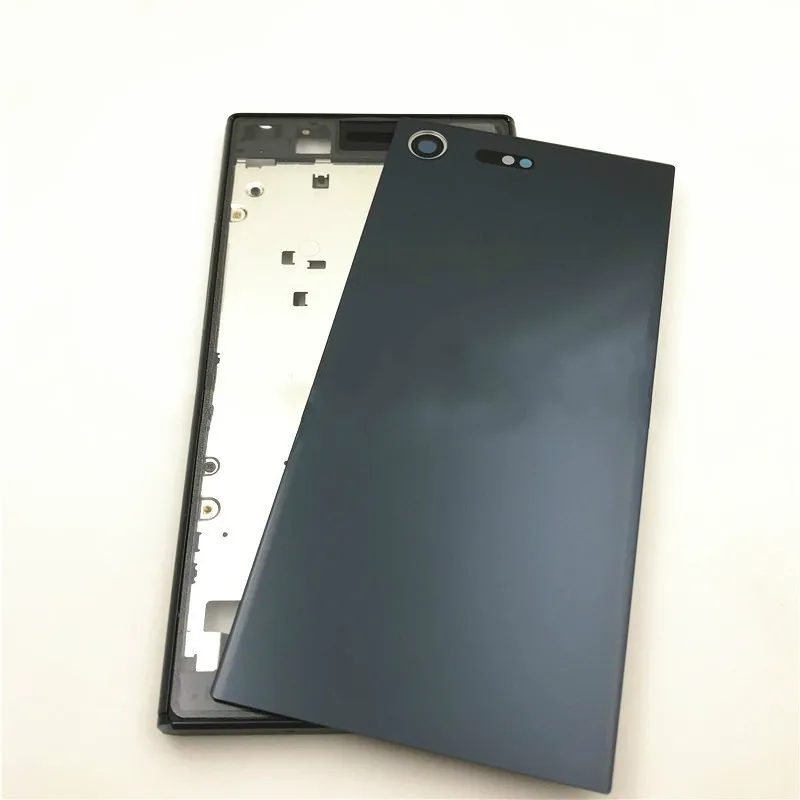 

Original For Sony Xperia XZ Premium XZP Middle Front Frame Bezel Housing LCD Screen Holder Frame +Battery Back cover