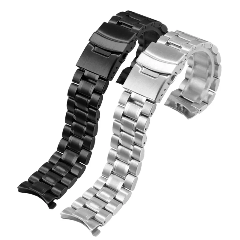 

CICIDD Stainless Steel Strap Replace Metal Belt For Tissot Citizen Arc Interface Watchband 18 20 22 24mm Black Silver