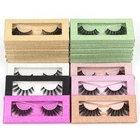 Ресницы оптовая продажа 41020100 шт 3D ресницы серо-коричневого цвета для макияжа толстый норковые ресницы объем ресниц наращивание ресниц коробка посылка тонкими ресницы