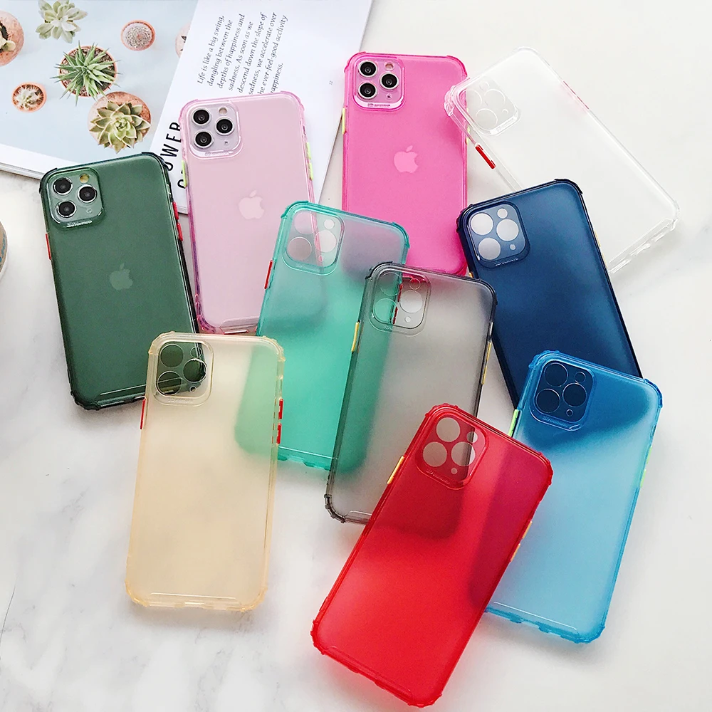 Флуоресцентный бампер жесткий противоударный ПК для VIVO X23 Y85 Y89 Y70 Y91C Y90 Y15 Y12 Y11 Y66 Y67