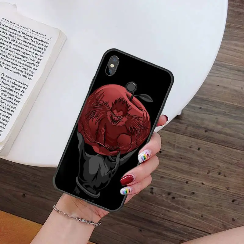 

Anime Manga Death Note Notebook Phone Case For Xiaomi Redmi note 7 8 9 t k30 max3 9 s 10 pro lite