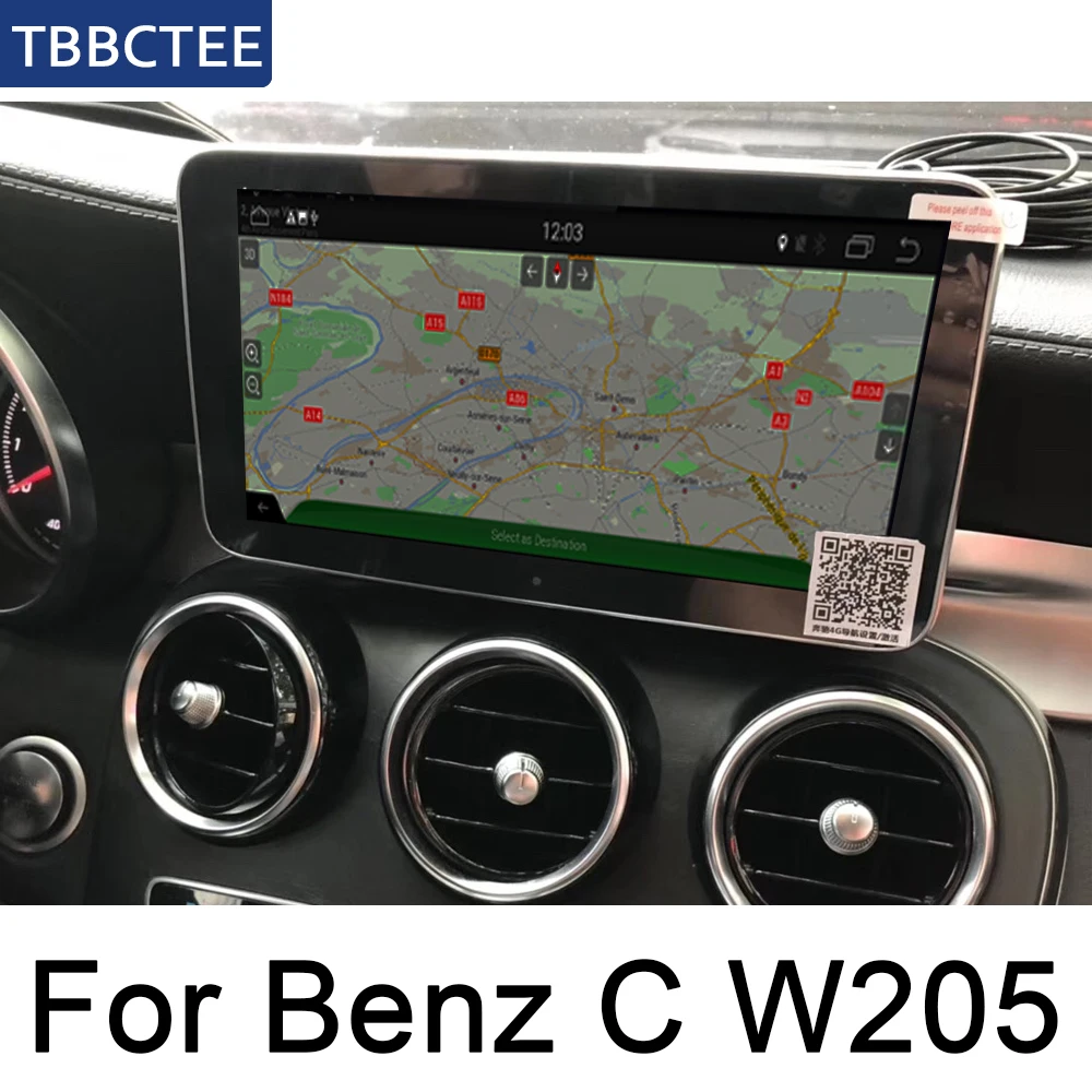 Для Mercedes Benz C class 2015 ~ 2019 NTG автомобильный Android радио gps мультимедийный плеер стерео