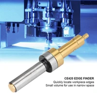 milling machine edge finder edge finder ce420 non magnetic 10mm for cnc lathe milling machine contact point sensor measuringtool