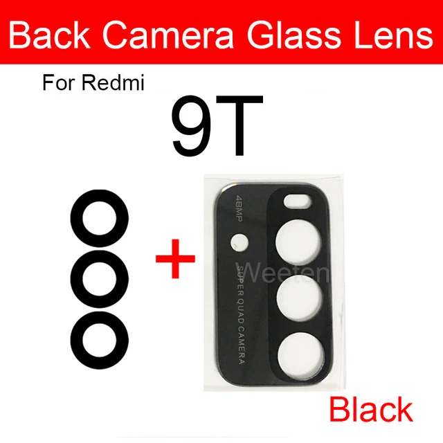 Back Camera Glass Lens For Xiaomi Redmi 9T Rear Camera Glass Lens Repair Replacement Parts 4