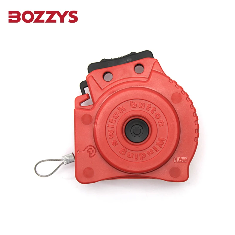 

Автоматическая Расширительная веревка из нержавеющей стали для изоляции от энергии, блокировка, блокировка, знак безопасности, 1,8 м, кабель,...