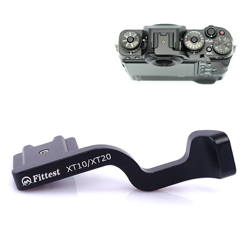 Fittest Thumb Grip Горячий башмак палец ручка Крышка для Fujifilm XT10 XT20 FUJI X-T10 X-T20 XT30 микро одна