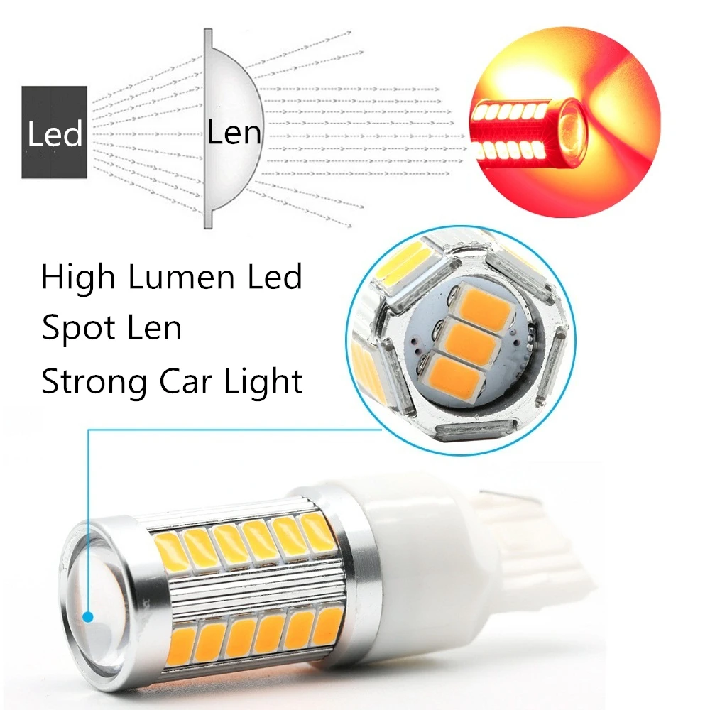 ReBlue 12V Led Bulb Light Bombillas Lamp SMD 5730 lamp 1156 1157 Brake Lights Tail Turn Signals | Лампы и освещение