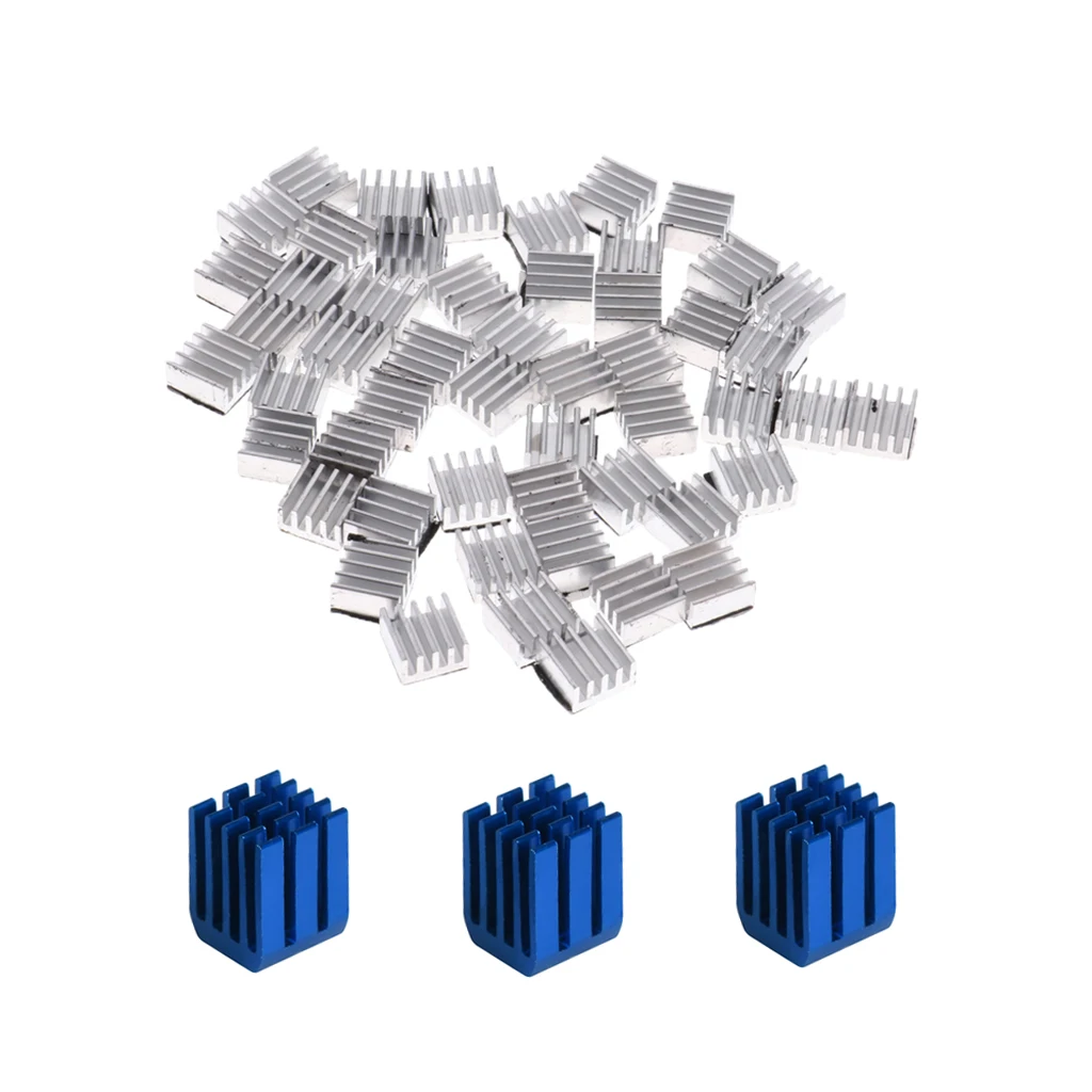5 шт. алюминиевый мини радиатор для шагового двигателя|Детали и аксессуары