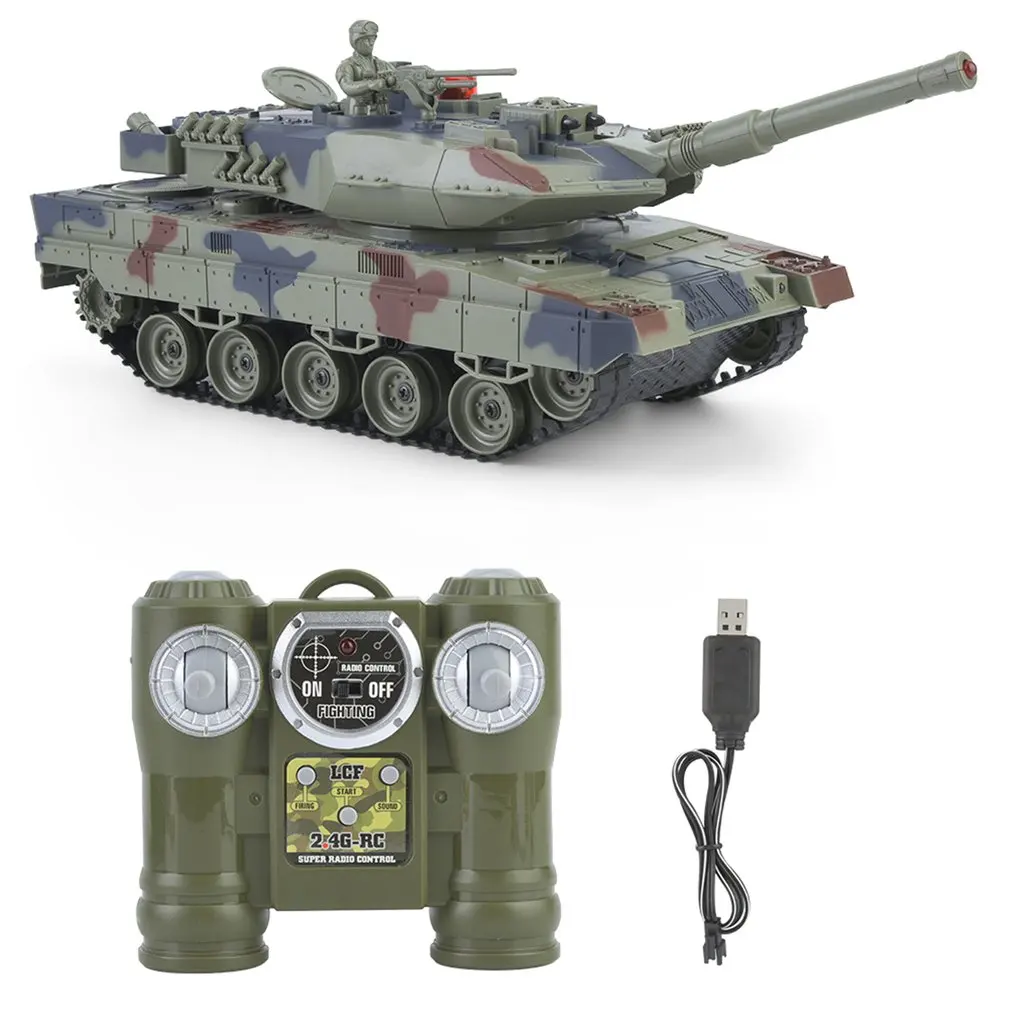 778-1 моделирование 1:24 M1A2 RC Battle гусеничный Танк дистанционного Управление