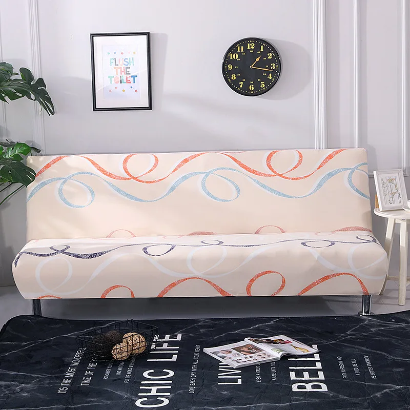 

All-Inclusive Dustproof Folding Sofa Bed Cover Extendable Sofa Towel Korean-Style Sofa Cover Elastic Sofa Cover Without Armrest