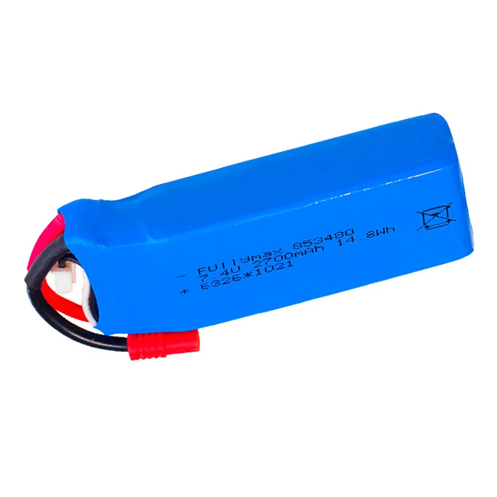 Lipo Battery 2S 7 4 v 2700mAh с USB зарядным устройством для Syma X8C X8W X8G X8 RC дроны Quadcopter запасные
