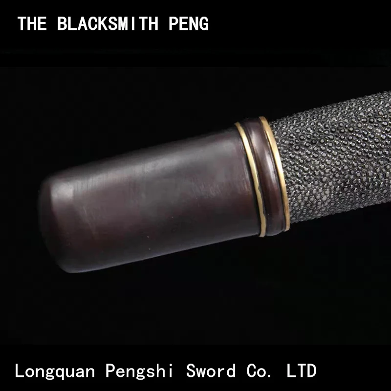 

1095 steel manual forging ten thousand layers of steel Three pieces of clamp steel Tang sword/High-grade straight knife katana