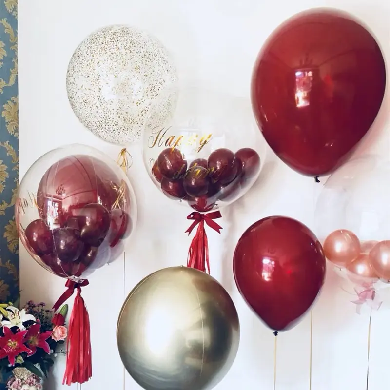 18-30 дюймов сделай сам наклейка на день рождения BOBO Balloonhappy с Богом черная