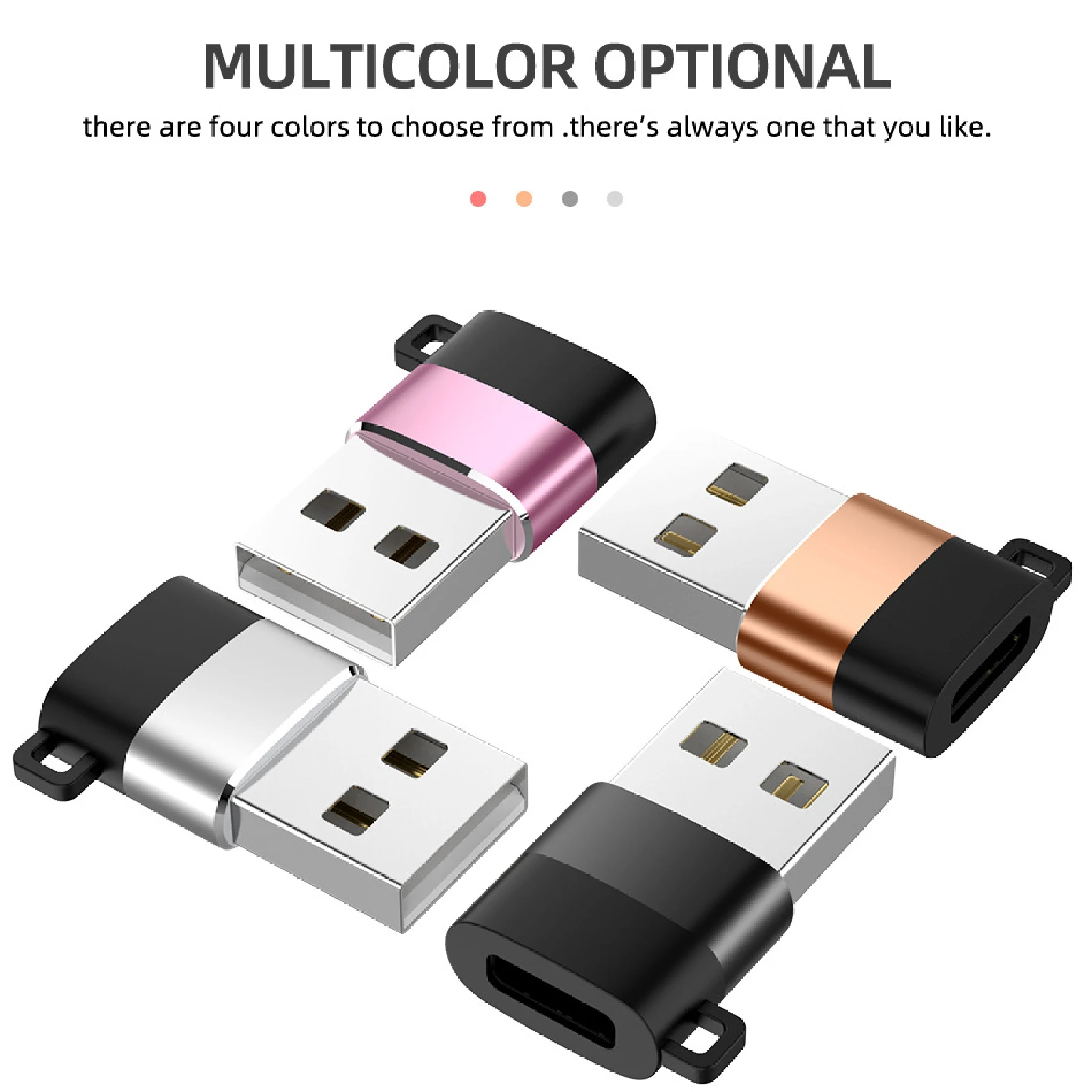 Портативный металлический USB-кардридер для карт памяти высокоскоростной адаптер