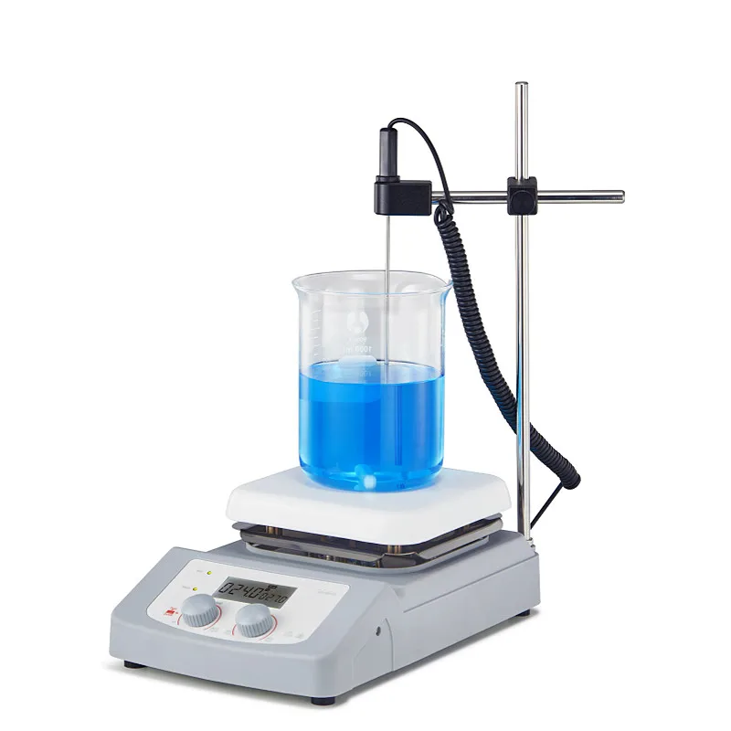 Магнитная плита мешалка MS H380 Pro ЖК дисплей Дисплей лабораторная магнитная с