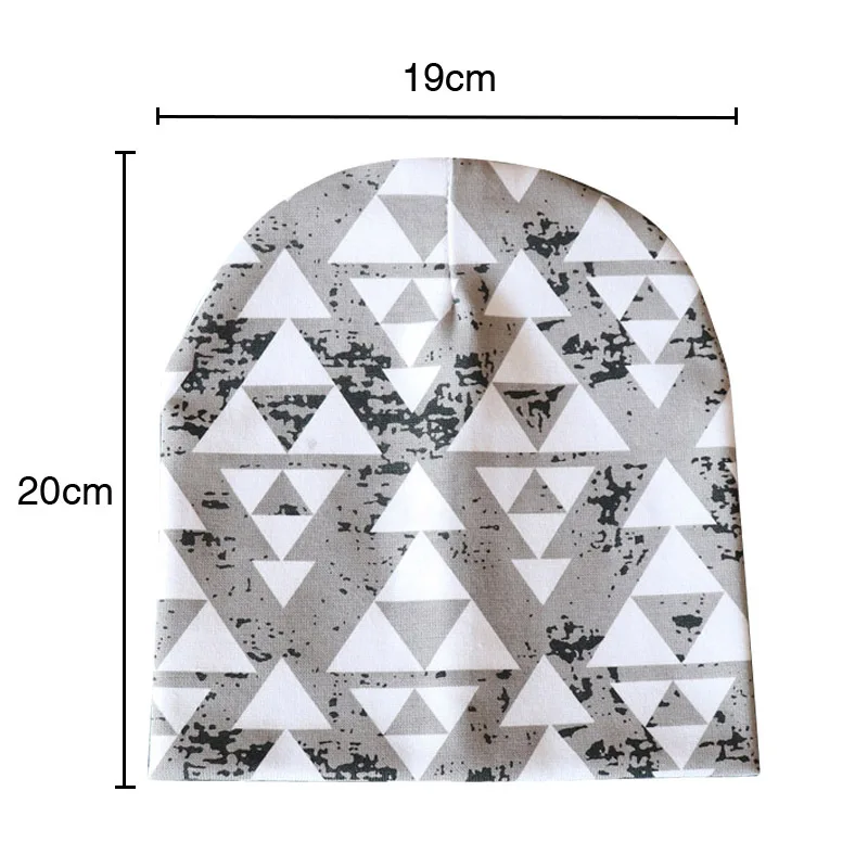 Шапки детские из хлопка с принтом на весну/Осень/зиму От 0 до 4 лет | Детская одежда