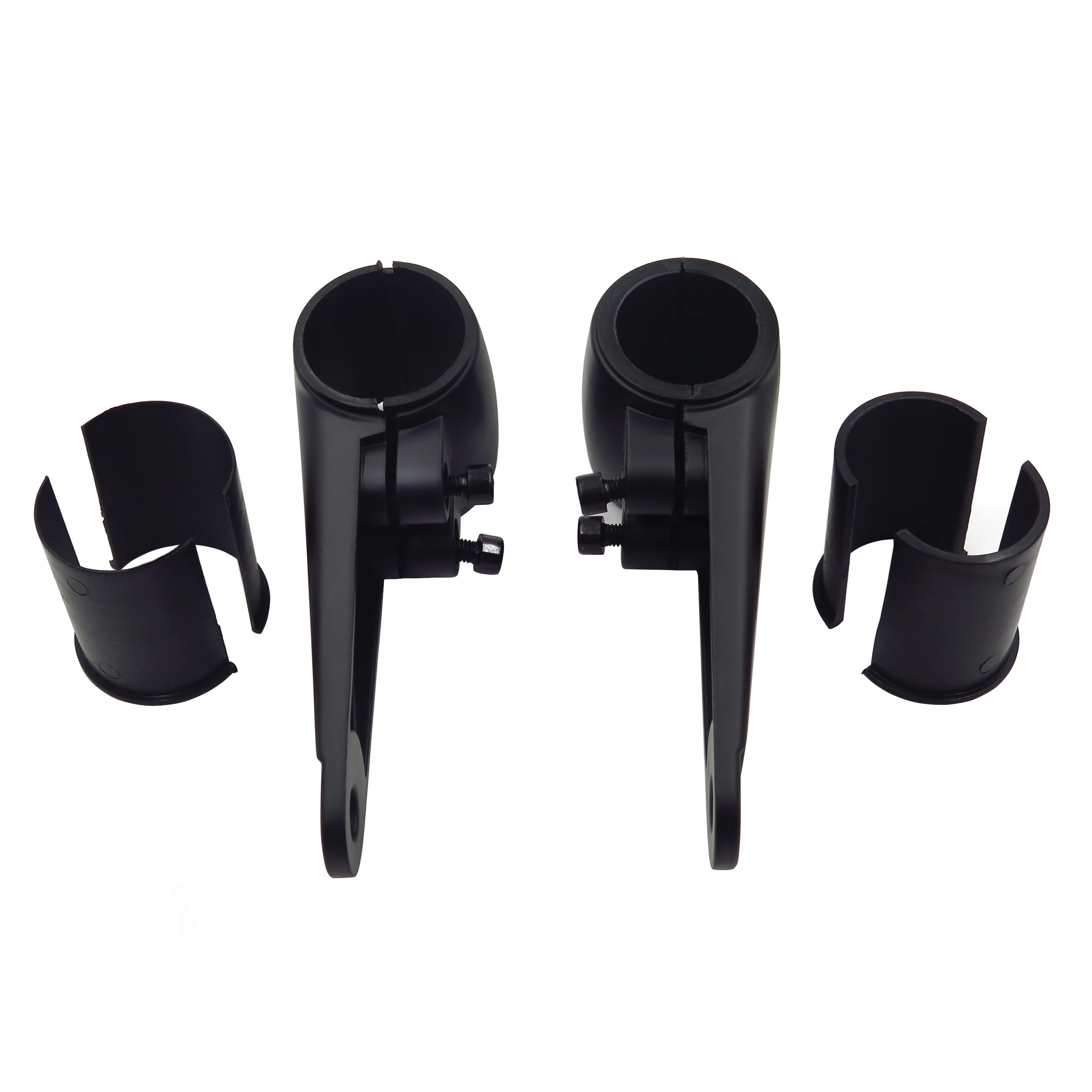 Aftermarket БЕСПЛАТНАЯ ДОСТАВКА мотоциклетные запчасти черные алюминиевые фары вилка