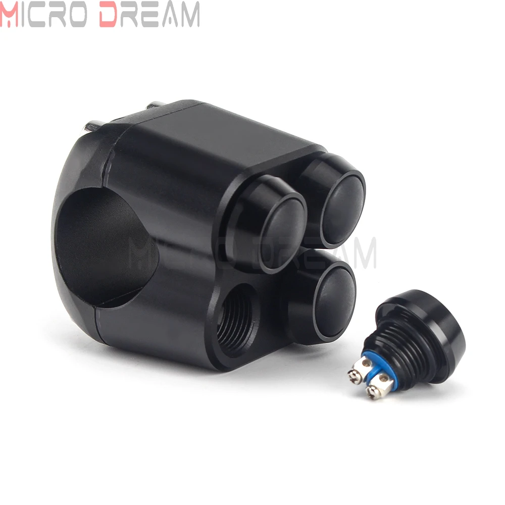 22 мм 25 пользовательские мотоциклетные переключатели на руль фотопереключатели