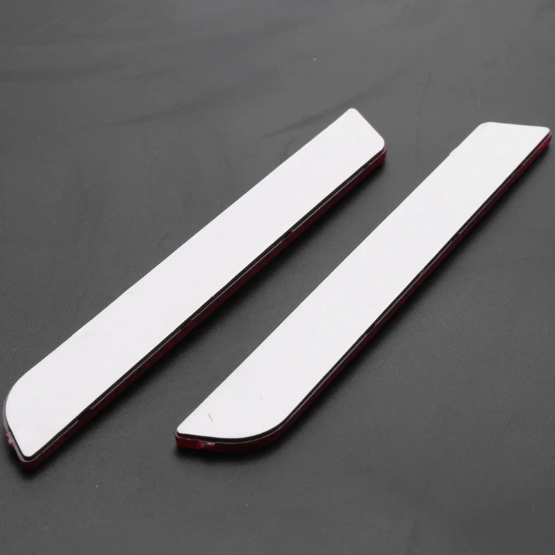 

2x Red Reflectors For Latch Lock Covers Hard SaddleBags Side Visibility
