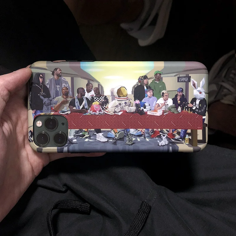 Модный Ретро чехол для телефона с изображением Тайной вечери iPhone 11 Pro Max XR Xs X 7 Puls 8 s