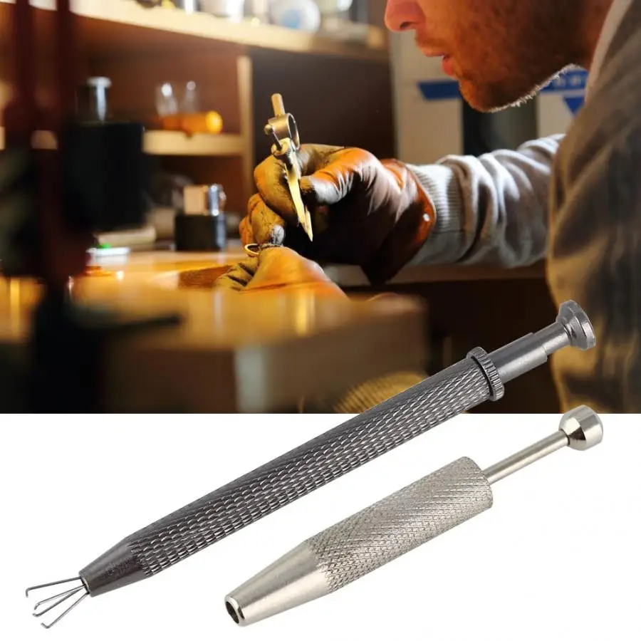 Профессиональный инструмент для уборки ювелирных изделий с 4 зубцами обработки