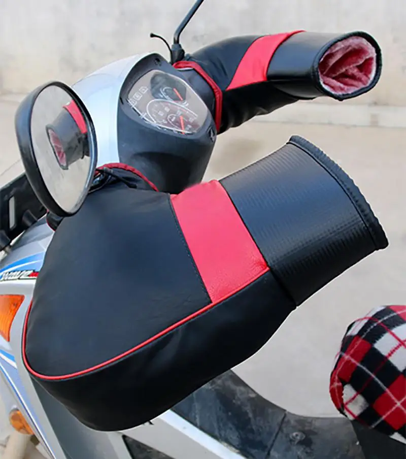 Мотоциклетные Перчатки теплые мотоциклетные перчатки на руль варежки грелка для