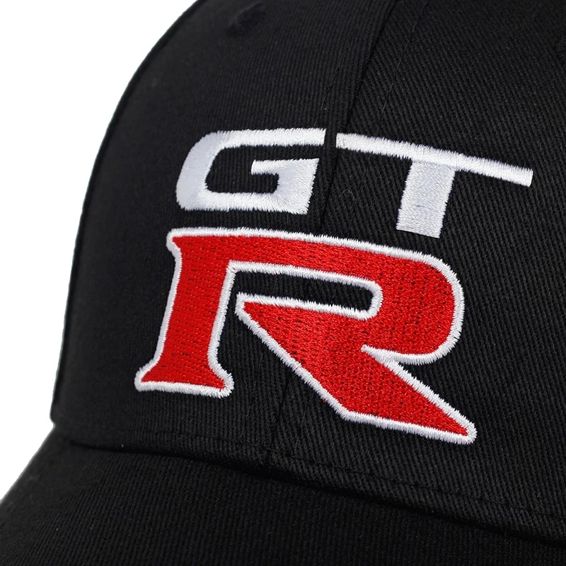 

New Racing Cap Sports Baseball Cap Letter GTR Embroidered Men Women Outdoor Snapback Hat Car Motorcycle Trucket Hat Wholesale