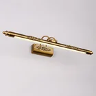 Светодиодная акриловая зеркальная лампа, Европейский косметический светильник в стиле ретро, влагостойкий настенный светильник для ванной комнаты, отеля, бара, виллы, 8 Вт, 500 мм