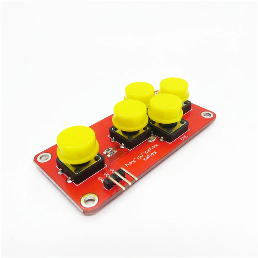 AD Keyboard Simulate Five Key Module Analog Button for arduino Sensor Expansion Board | Компьютеры и офис