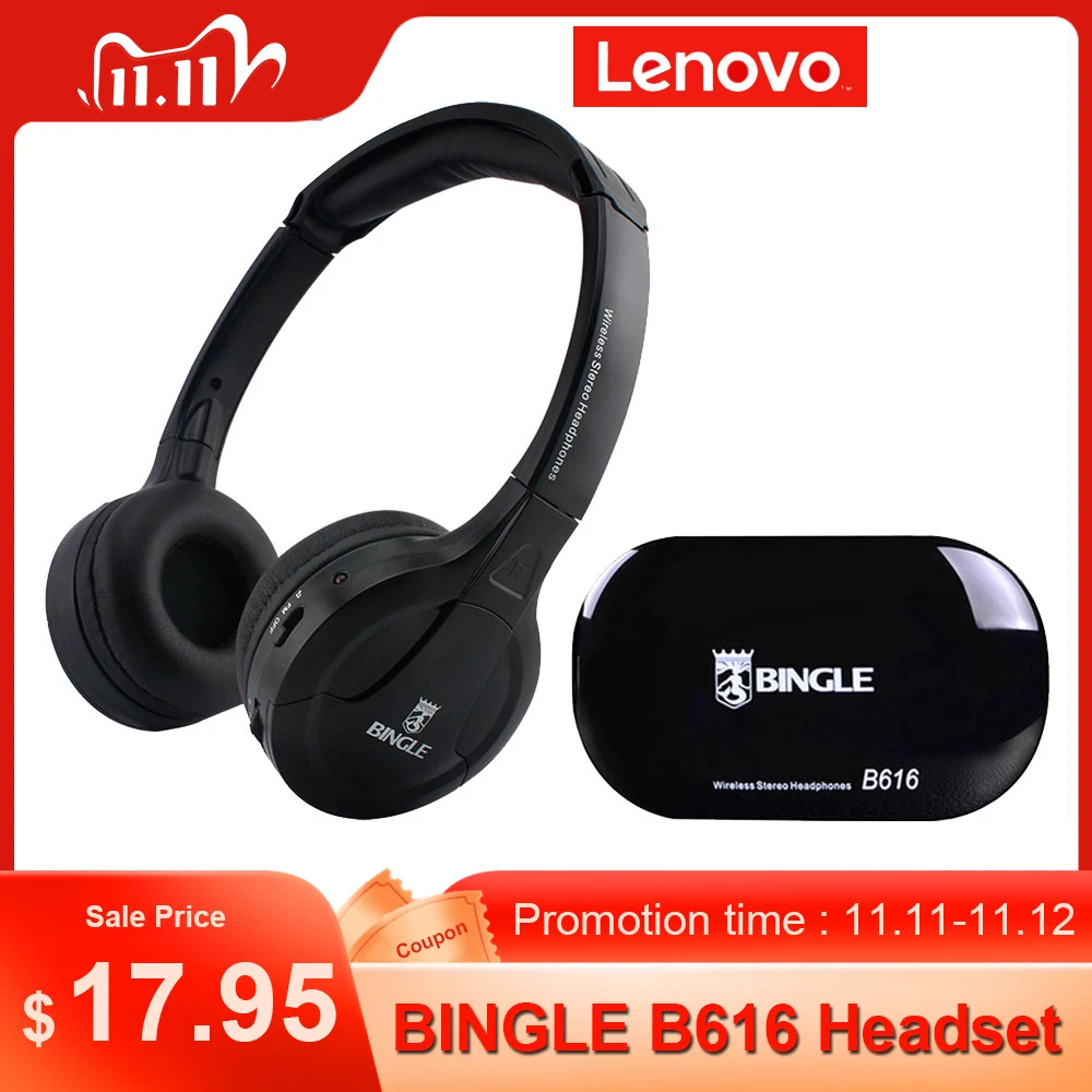

Многофункциональные беспроводные стерео наушники BINGLE B616, гарнитура