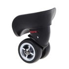 2x Чемодан Аксессуары для багажа универсальные поворотные колеса на 360 градусов колесики на колесиках A69A