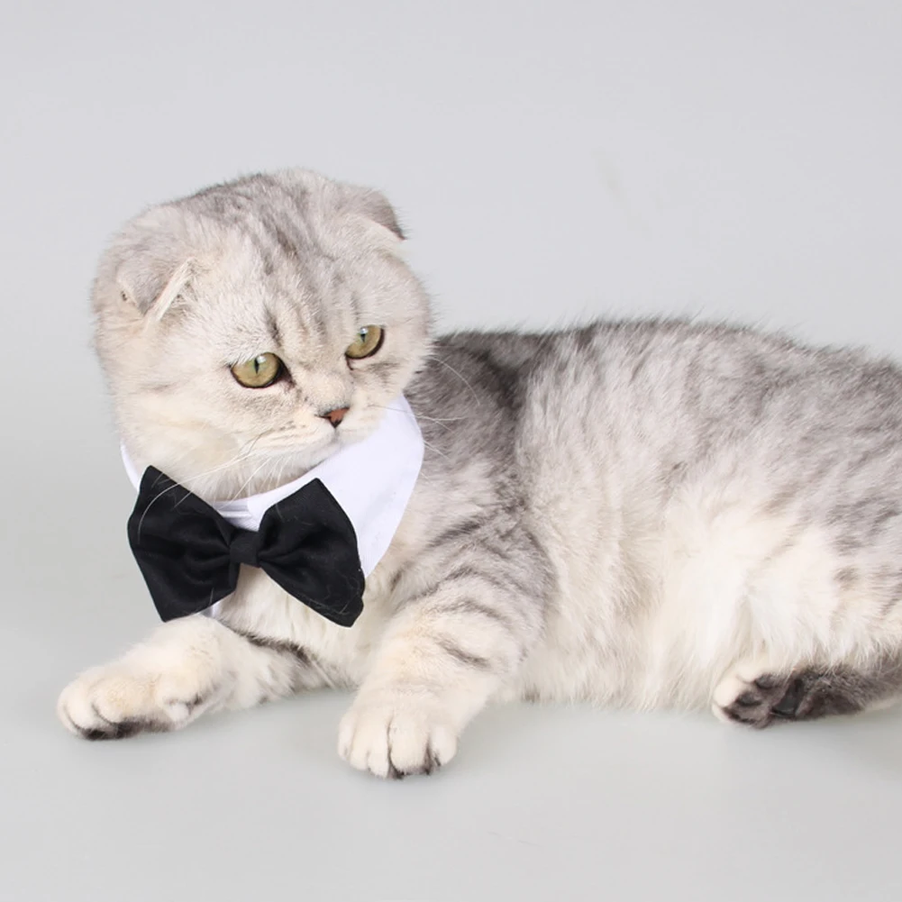 1 шт для домашних животных с щенками регулируемый галстук бабочка ошейник