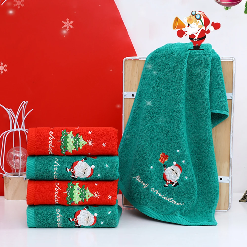 

Новые рождественские полотенца, Праздничная коллекция, полотенца для посуды, супер впитывающие кухонные полотенца для рук, чайные полотенц...