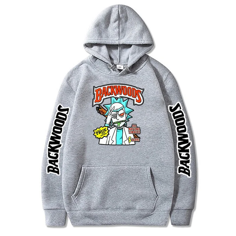 Толстовка мужская с 3D принтом Модный свитшот мультяшным рисунком худи пуловер