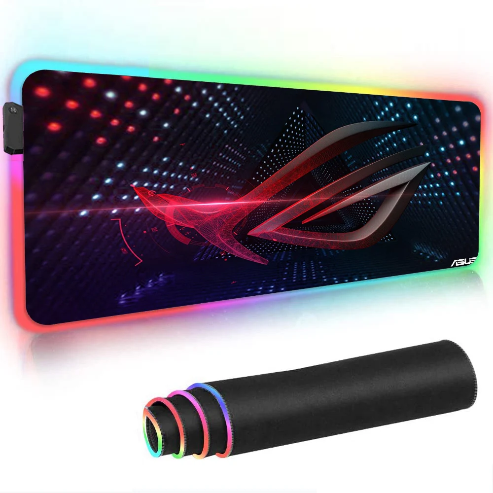 

Asus Logo Gamer Red Mouse Pad Gamer Pink Setup Rug Rgb Republic of Gamers Rgb Led Gamer Light Backlit Keyboard Gaming Carpet Led