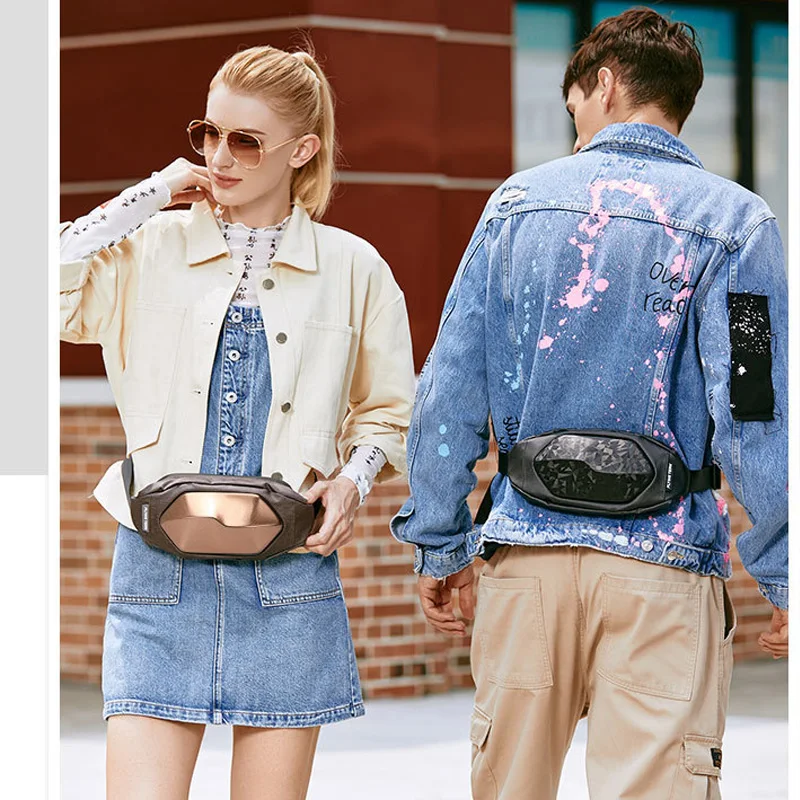 Поясной кошелек с голографическим рисунком для женщин забавные женские